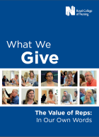 Royal College of Nursing (2017) The value of reps: in our own words, London: RCN.