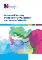 Image of advanced nursing practice for gynaecology and women’s health resource