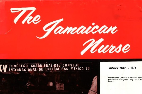 Jamaican Nurse journal cover