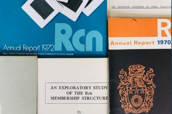 Collage of RCN publication covers