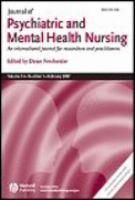 Journal of Psychiatric and Mental Health Nursing