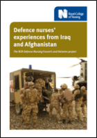 Defence nurses’ experiences from Iraq and Afghanistan