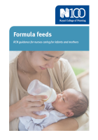 Formula feeds : RCN guidance for nurses caring for infants and mothers