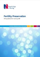 Cover of RCN publication on fertility preservation