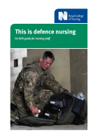 This is defence nursing