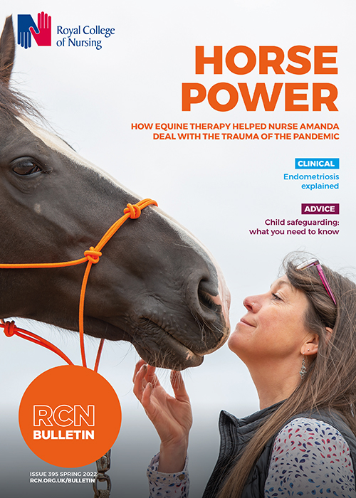 Front cover of Spring 2022 issue of RCN Bulletin magazine