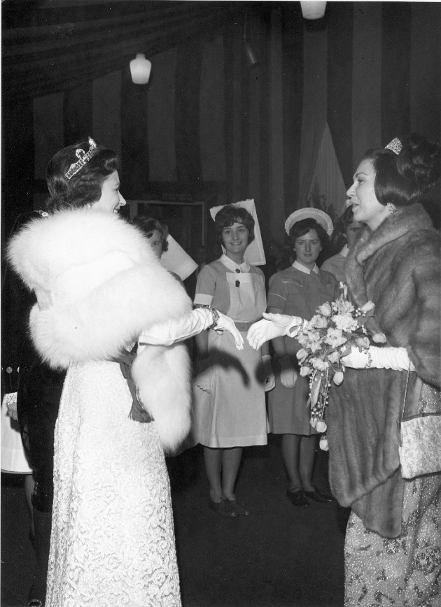 RCN Golden Jubilee HM Queen Elizabeth ii and Lady Mayoress
