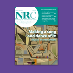 Cover of Nursing and Residential Care journal