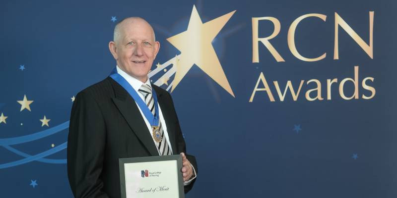 Kevin Morley with his Award of Merit at Congress 2025 in Liverpool 800x400