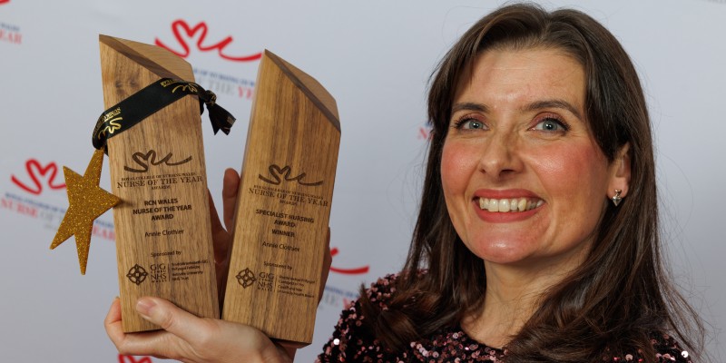 Annie Clothier RCN Wales Nurse of the Year 2025