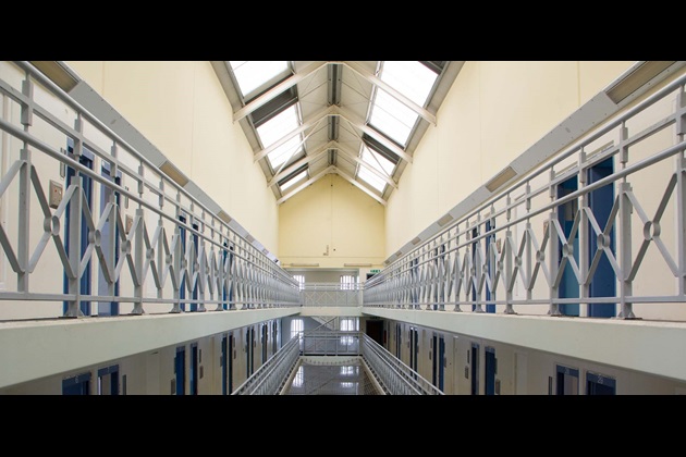 Prison cells in two storeys