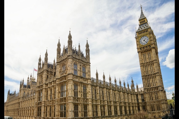 Houses of Parliament in Westminster