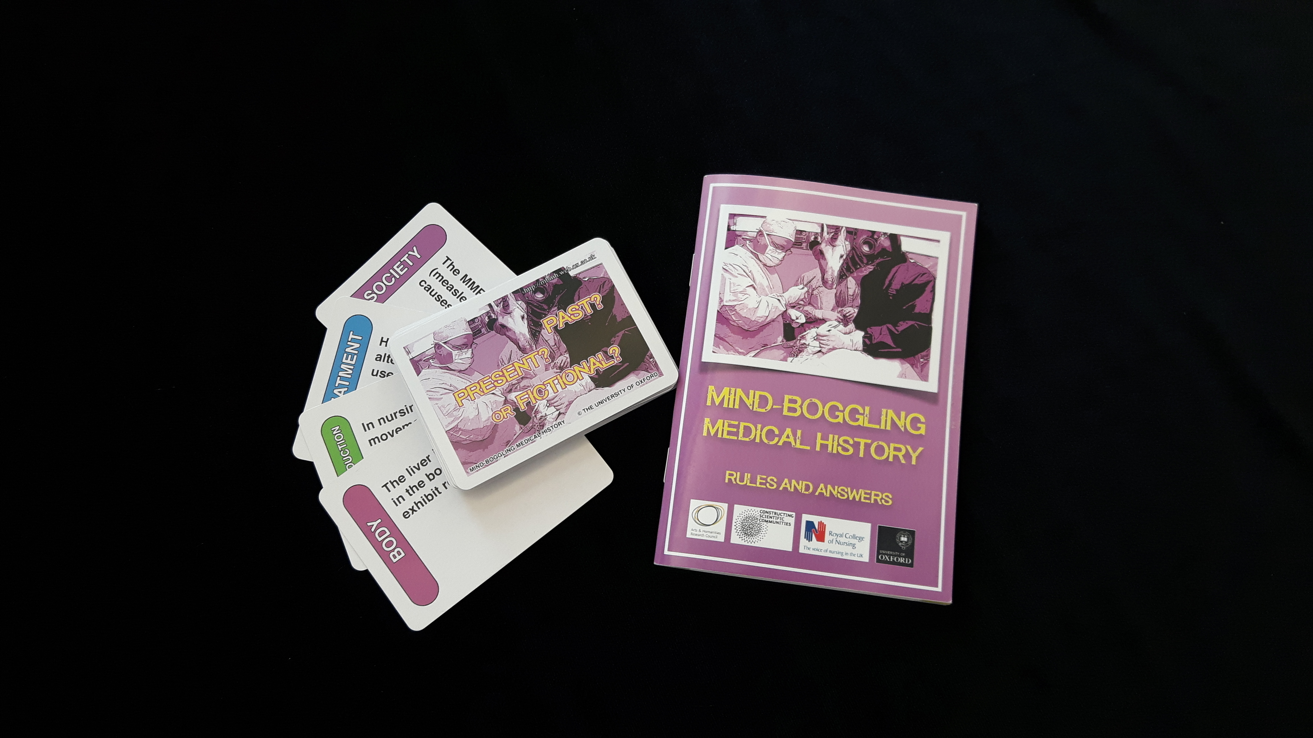 Mindboggling medical histories game