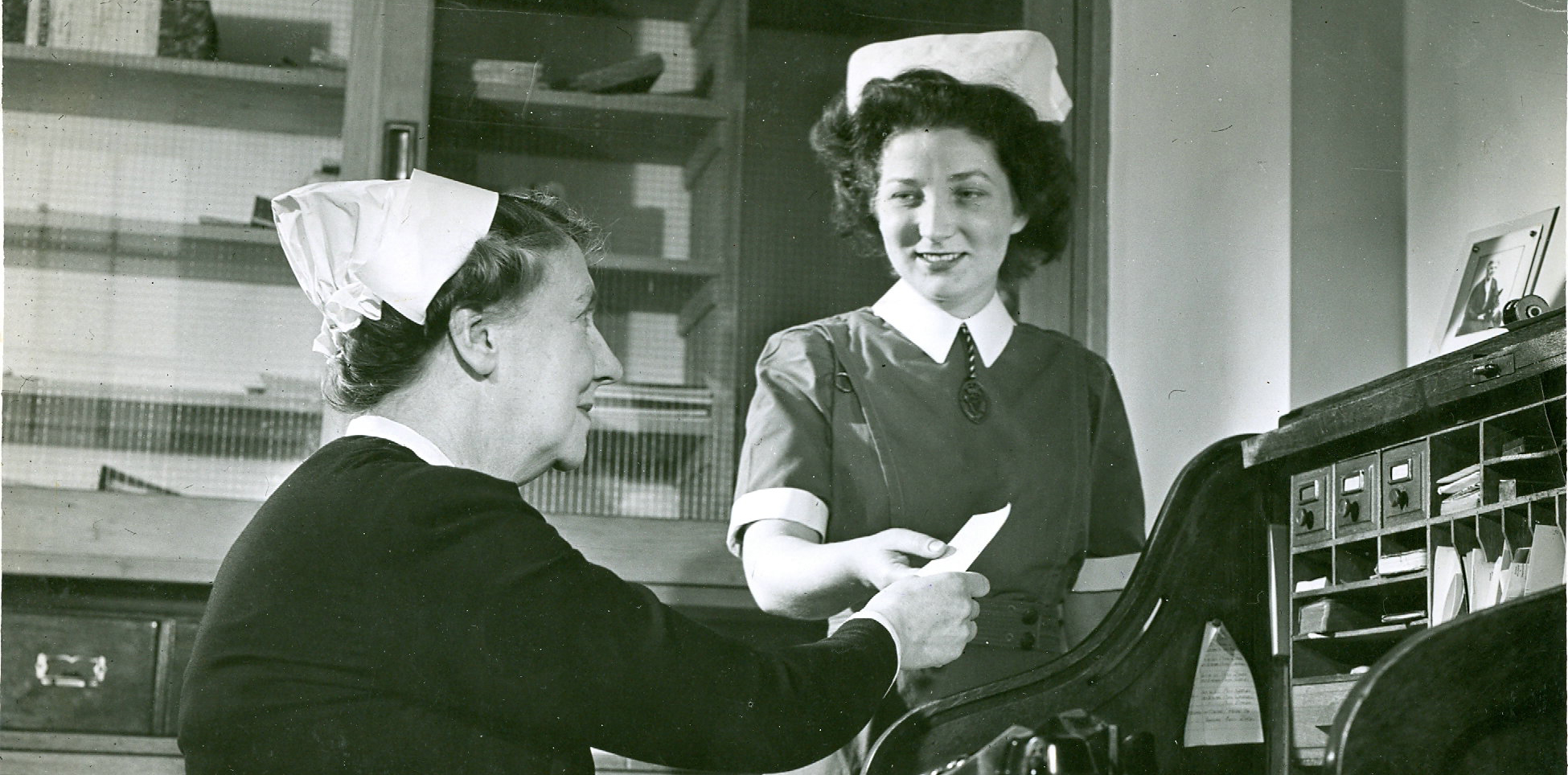 District nurse receives orders from superintendent 