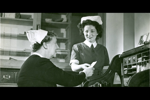 District nurse receives orders from superintendent