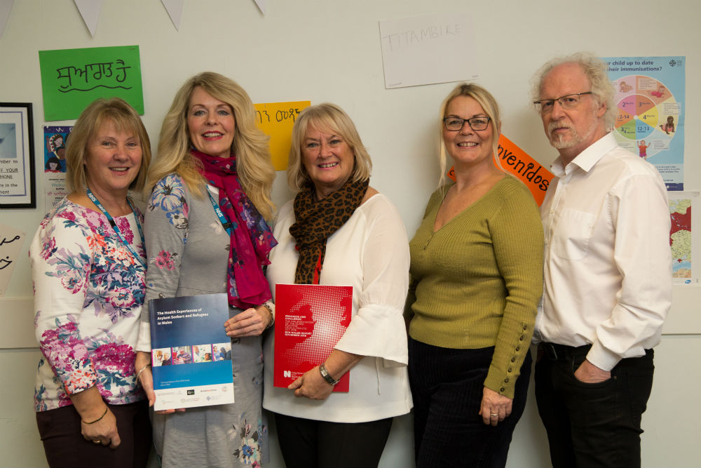 Jean Saunders and her team