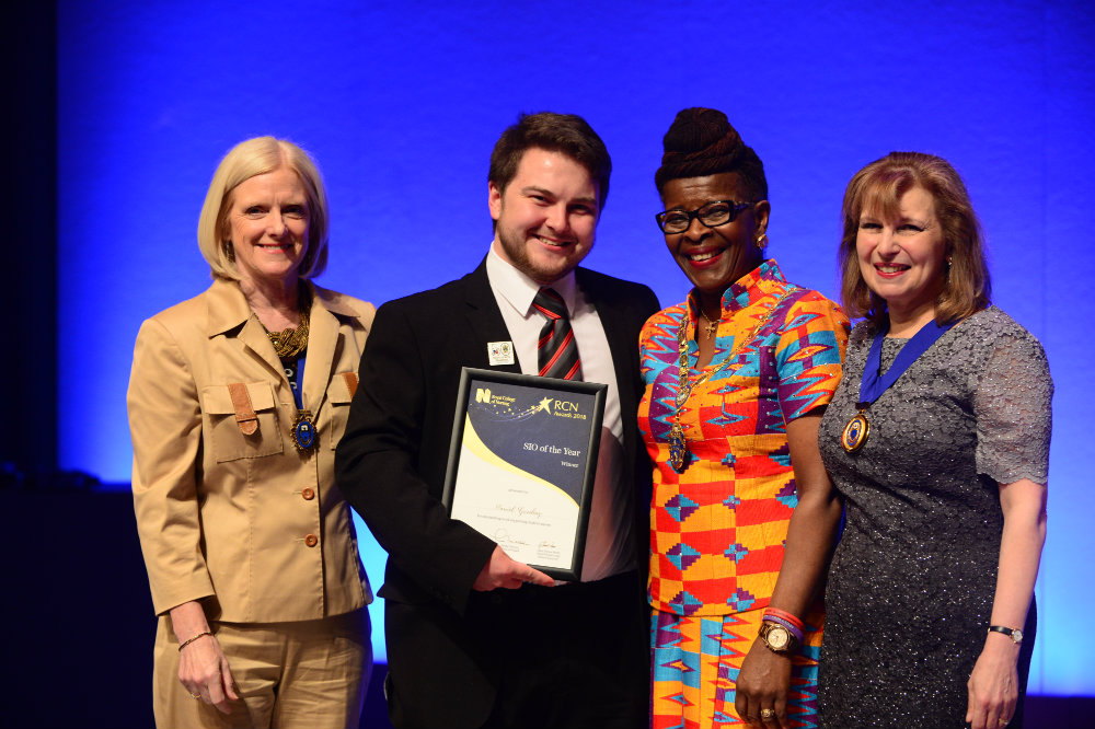 Dan Gooding RCN rep