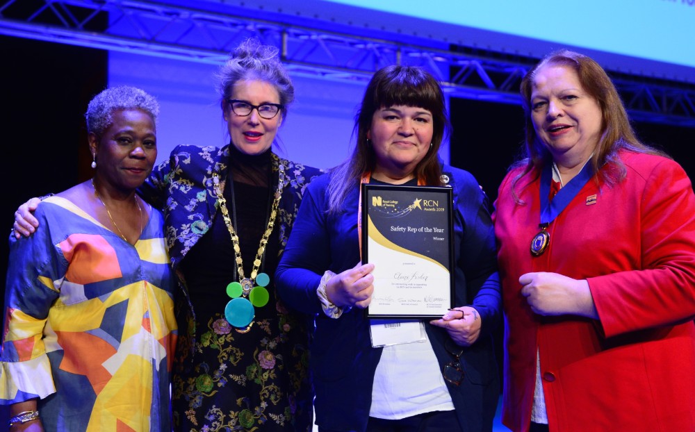 Claire Fisher safety rep of the year 2019 1000px