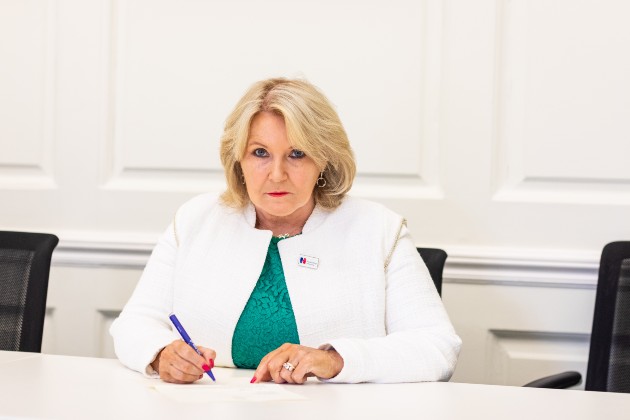 RCN General Secretary & Chief Executive Pat Cullen photographed at RCN HQ London in August 2022
