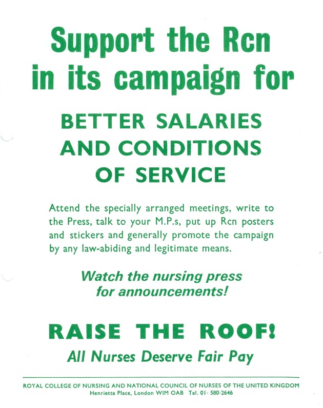 Raise the Roof, Campaign Flyer, 1969-1970