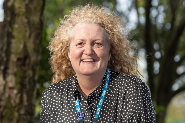 Portrait of Wendy Madden, lead nurse for menopause at Birmingham University Hospitals