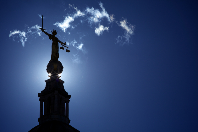 Lady Justice statue Old Bailey