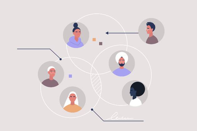 career networking concept