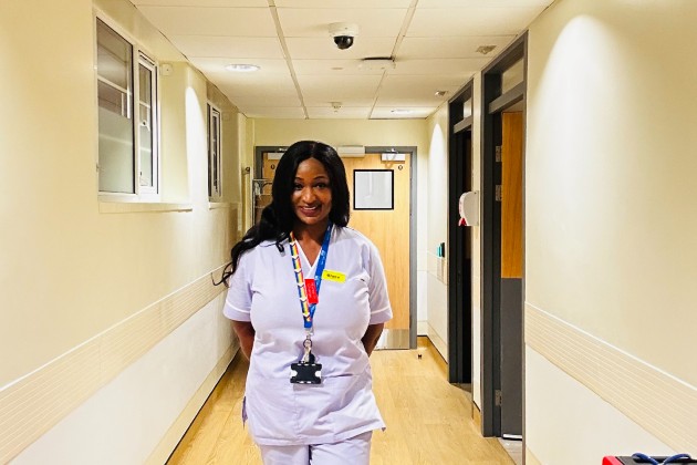 Grace on the cardio ward 
