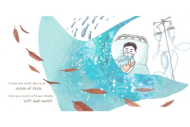Illustrations by Kseniya Shagieva from the book Visiting Hospital by nurse Phoebe Coghlan