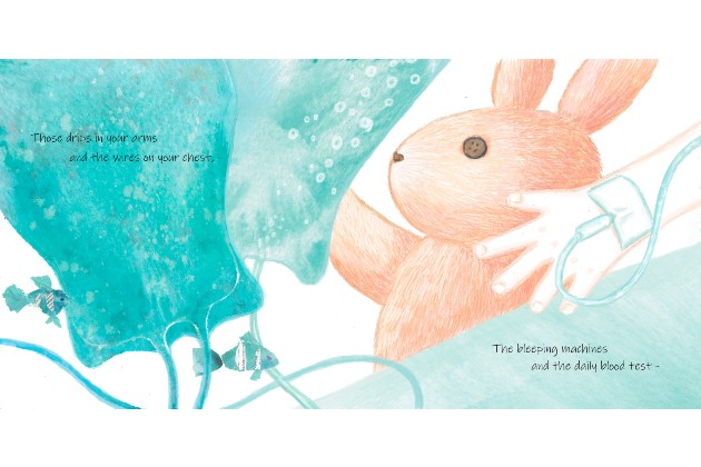 Illustrations by Kseniya Shagieva from the book Visiting Hospital by nurse Phoebe Coghlan