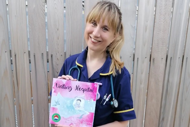Illustrations by Kseniya Shagieva from the book Visiting Hospital by nurse Phoebe Coghlan