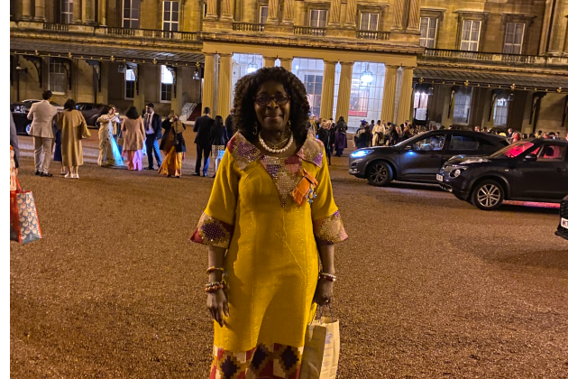 Cecilia Anim at Buckingham Palace