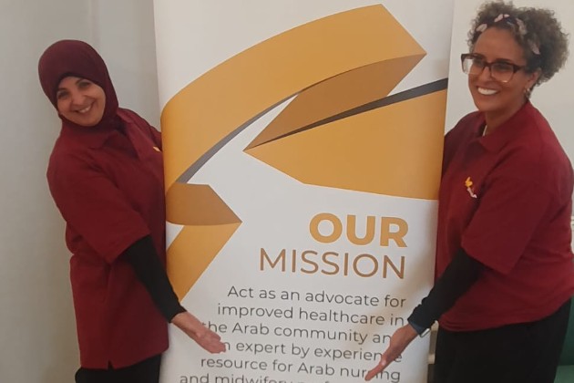 BANMA founders with banner