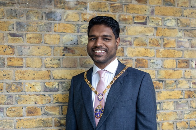 Bejoy Sebastian in President chain