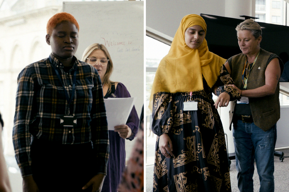 two images of the drama workshop