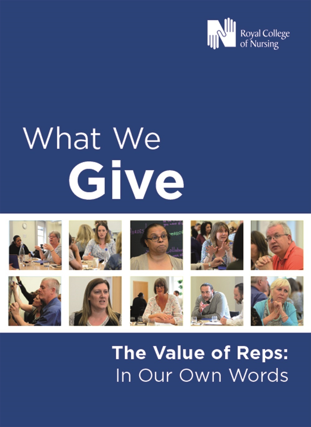 What we give publication