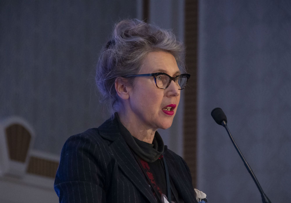 RCN president giving speech at RCN Joint Reps Conference 2019