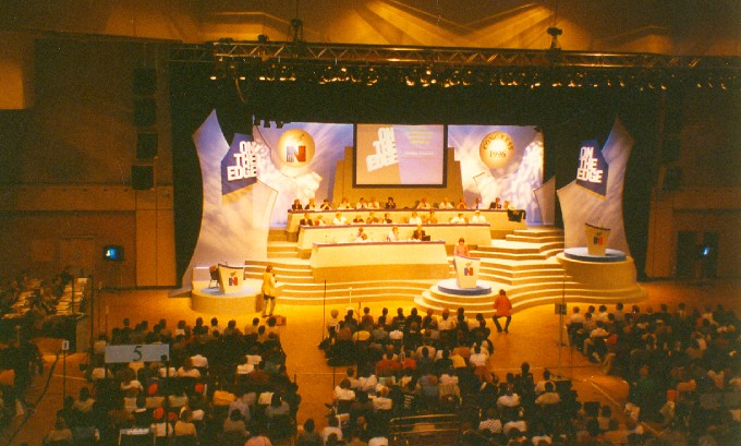 Stage view of RCN Congress 1996