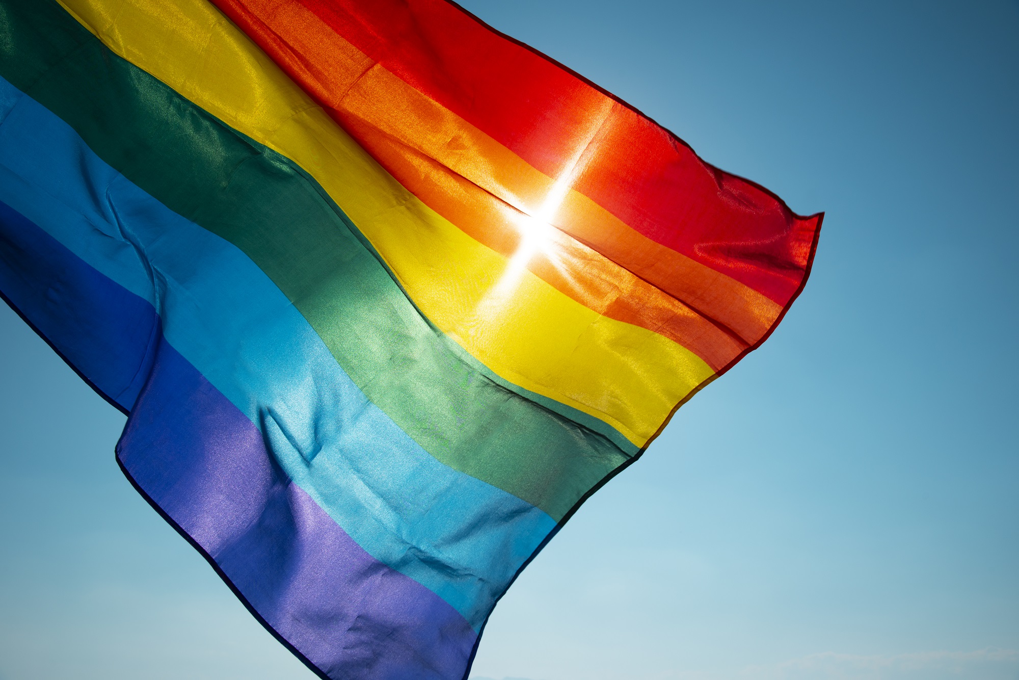 Pride rainbow flag