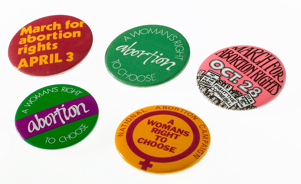 Abortion campaign badges