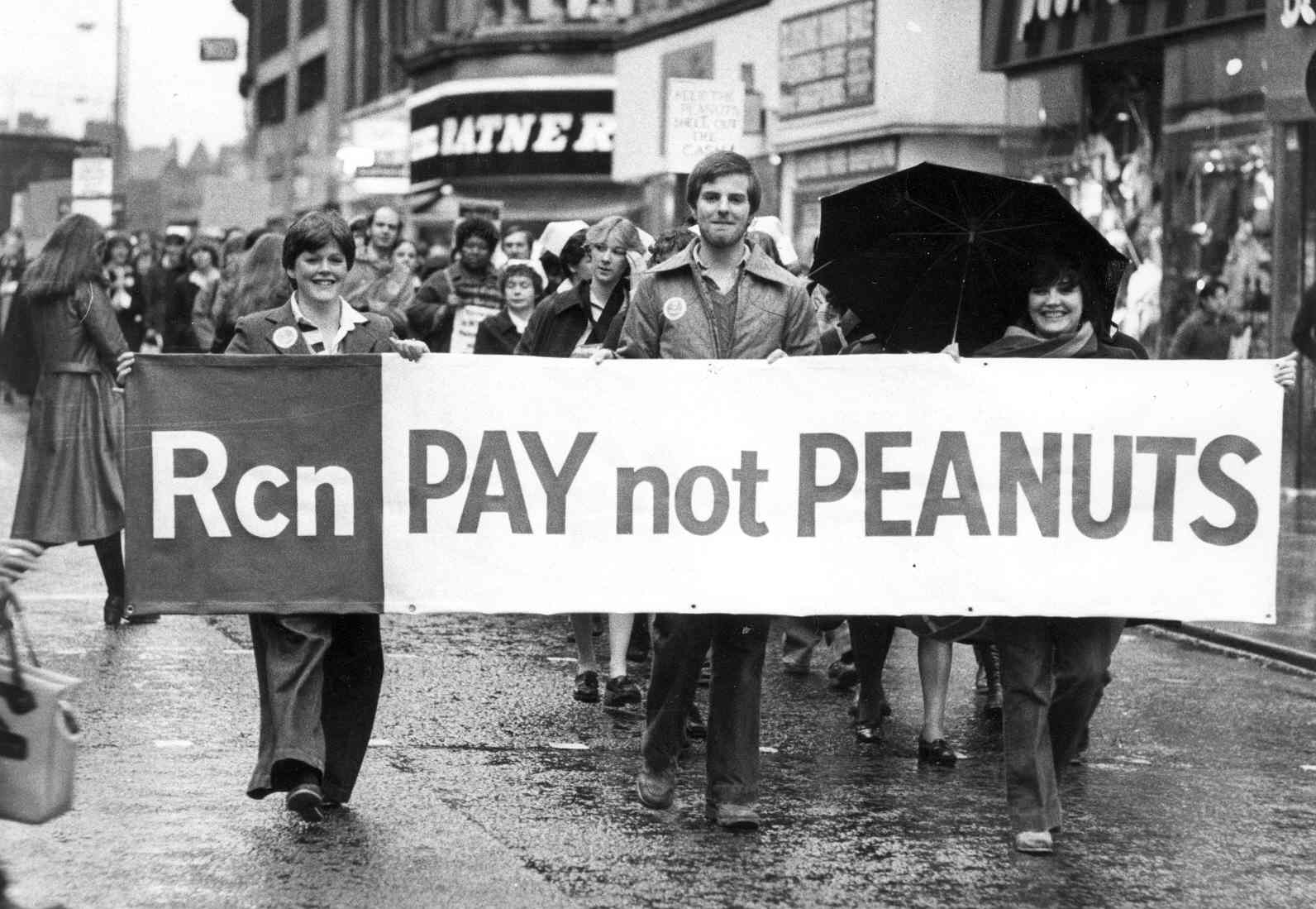 Pay not peanuts march