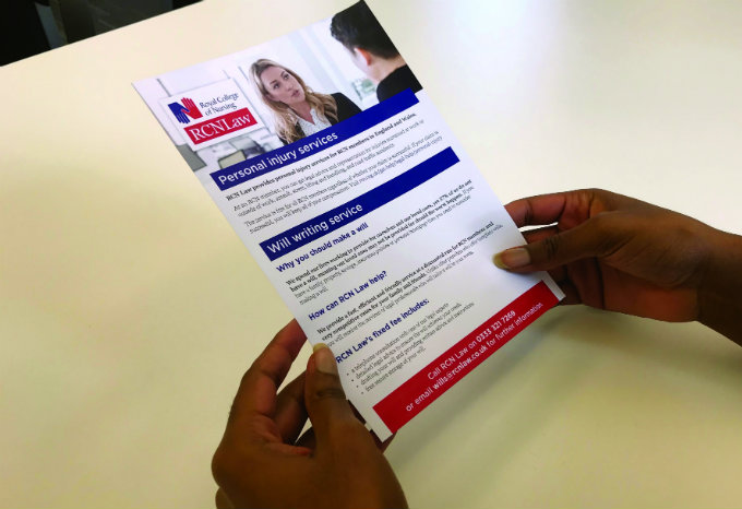 RCN Law leaflet