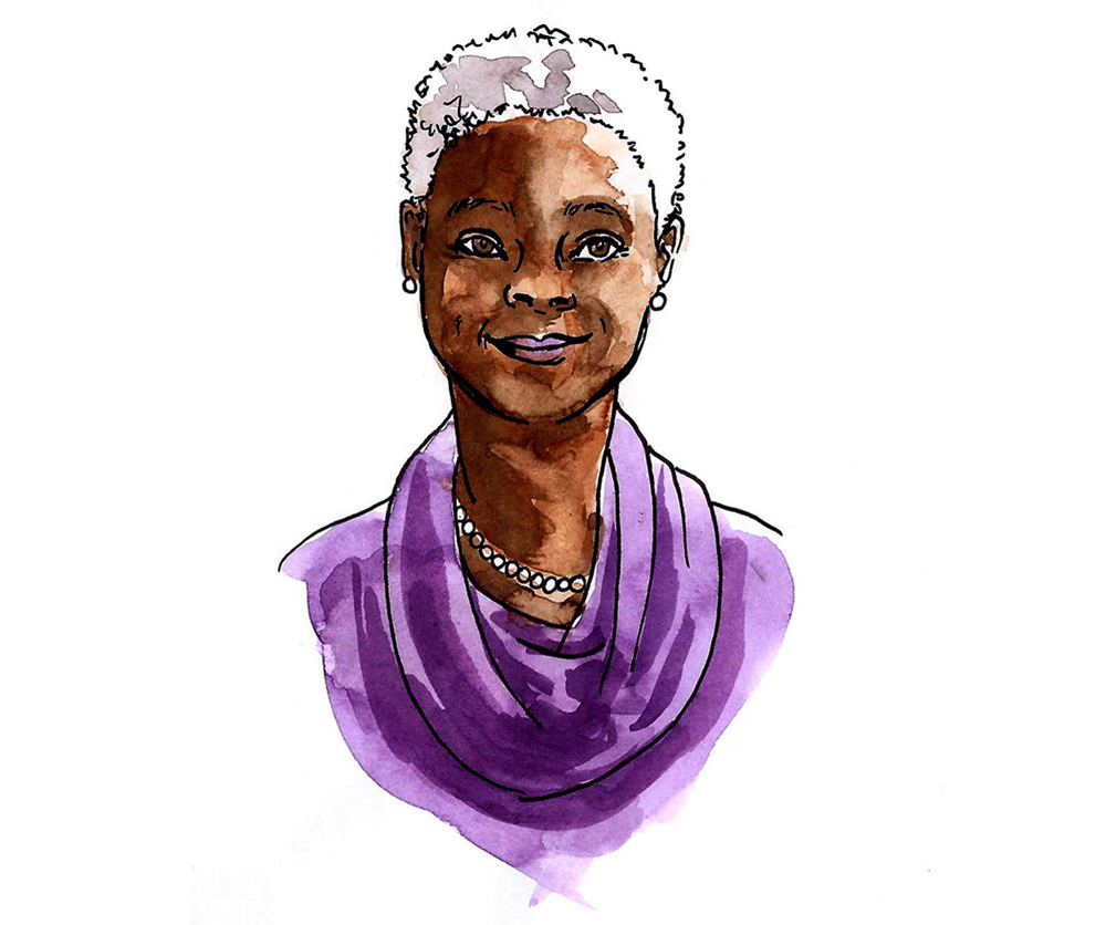 illustrator drawing Donna Kinnair