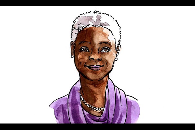 Illustration of RCN Chief Executive Dame Donna Kinnair
