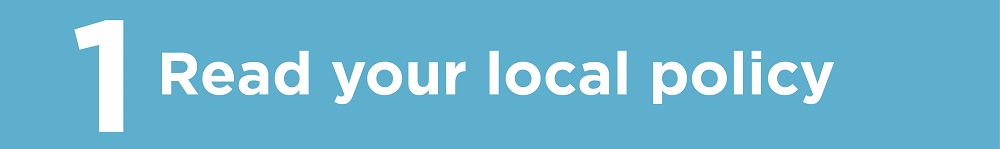 banner read your local policy