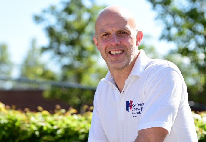 RCN steward Rob Irving