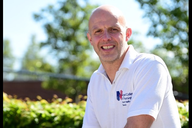 RCN steward Rob Irving