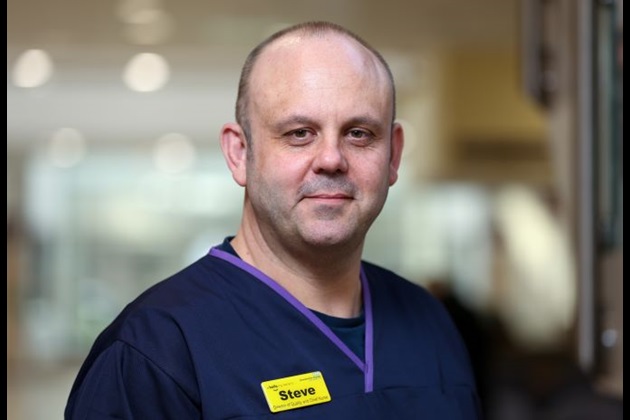 Chief nurse Steve Hams