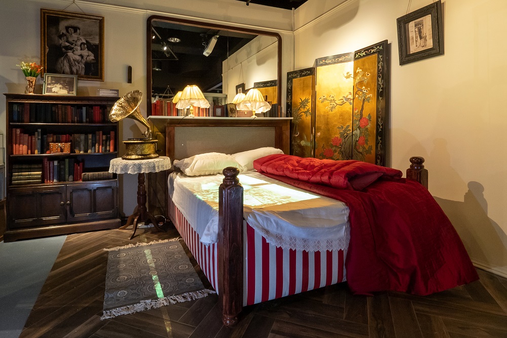 Florence Nightingale room in exhibition