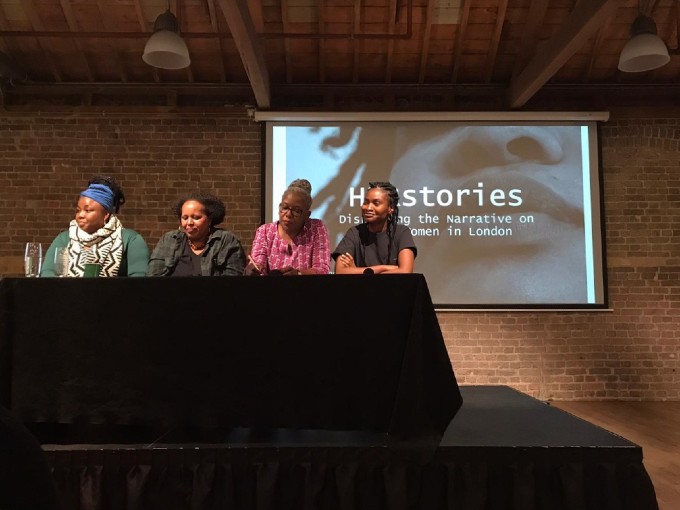 Young Historians Project's Kaitlene speaks at HERstories event in London